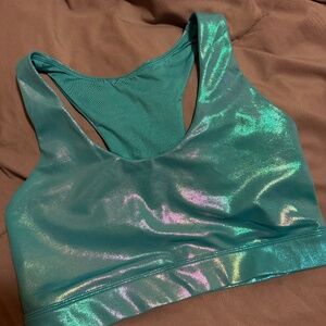 LoveHerShop Turquoise Sports Bra